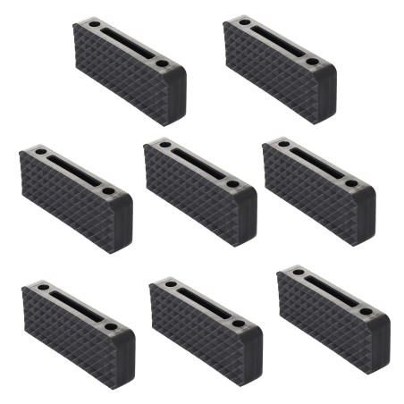 8x KOSTKA STABILIZUJĄCA OCHRANIACZ DO PASÓW LAWETOWYCH NA OPONY DO LAWETY