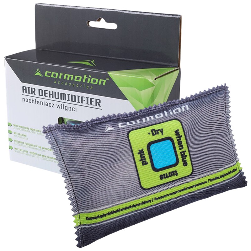 SAMOCHODOWY OSUSZACZ POCHŁANIACZ WILGOCI DO AUTA WIELORAZOWY 400G
