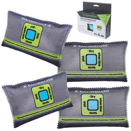 4x SAMOCHODOWY OSUSZACZ POCHŁANIACZ WILGOCI DO AUTA WIELORAZOWY 400G