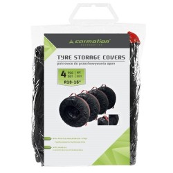 ZESTAW 4 x POKROWCÓW POKROWCE NA KOŁA OPONY ZIMOWE LETNIE R13 - 15