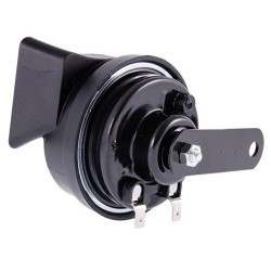 KLAKSON SAMOCHODOWY SYGNAŁ DZWIĘKOWY DWUTONOWY ŚLIMAKOWY 12V 118dB 1szt