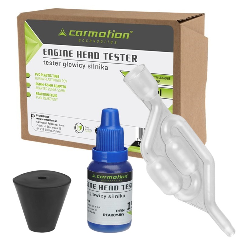 TESTER SZCZELNOŚCI GŁOWICY USZCZELKI GŁOWICY CO2 + PŁYN 15ML