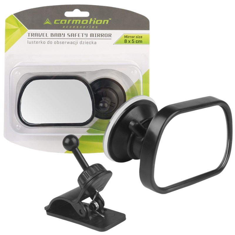 LUSTERKO wsteczne NA PRZYSSAWKE KLIPS DO OBSERWACJI DZIECKA