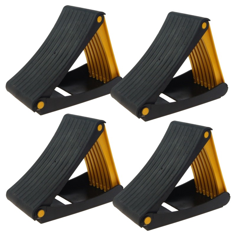 4x KLIN POD KOŁO STOPER POD KOŁO AUTA PRZYCZEPKI BUS SKŁADANY