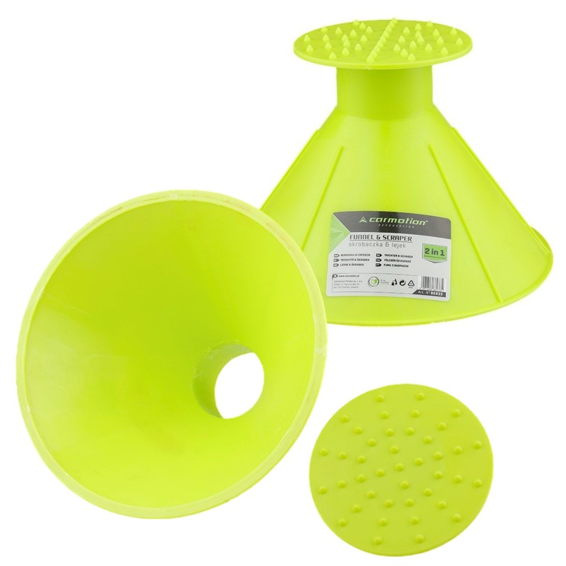 SKROBACZKA SKROBAK DO SZYB STOŻKOWY I LEJEK 2 W 1