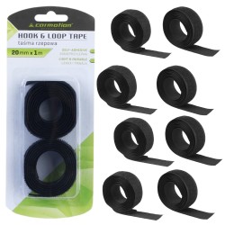 4x TAŚMA RZEPOWA RZEP SAMOPRZYLEPNY 20mm x 1m