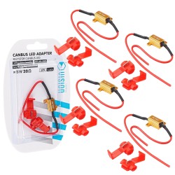 4x REZYSTOR OPORNIK CANBUS OSZUKIWACZ LED 39 OHM 5W
