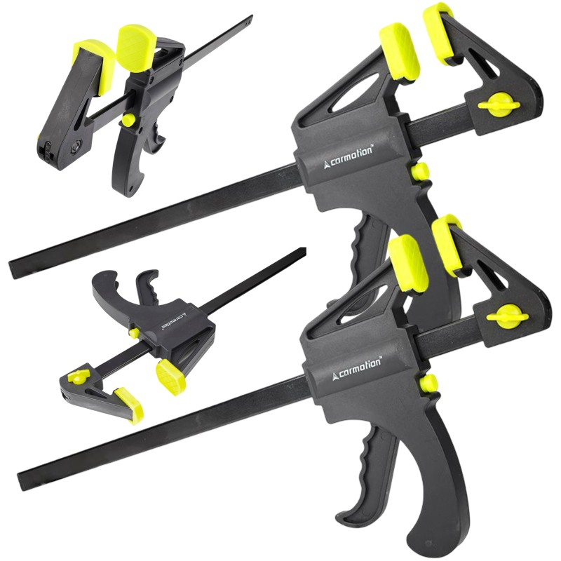 2x ŚCISK STOLARSKI JEDNORĘCZNY SZYBKOZACISKOWY ŚCISK 300 x 480mm