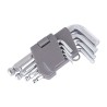 ZESTAW KLUCZY IMBUSOWYCH HEX KULISTE KLUCZ IMBUS 1,5-10mm 130mm 9szt