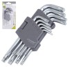 ZESTAW KLUCZY IMBUSOWYCH TORX KLUCZ IMBUSOWY IMBUS T10-T50 130mm 9szt