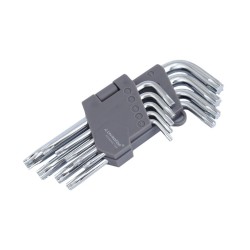 ZESTAW KLUCZY IMBUSOWYCH TORX KLUCZ IMBUSOWY IMBUS T10-T50 130mm 9szt