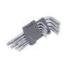 ZESTAW KLUCZY IMBUSOWYCH TORX KLUCZ IMBUSOWY IMBUS T10-T50 130mm 9szt