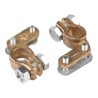 KLEMY ZACISKI AKUMULATORA MOSIĘŻNE SKRĘCANE NA ŚRUBY JAPAN 600A kpl 2szt