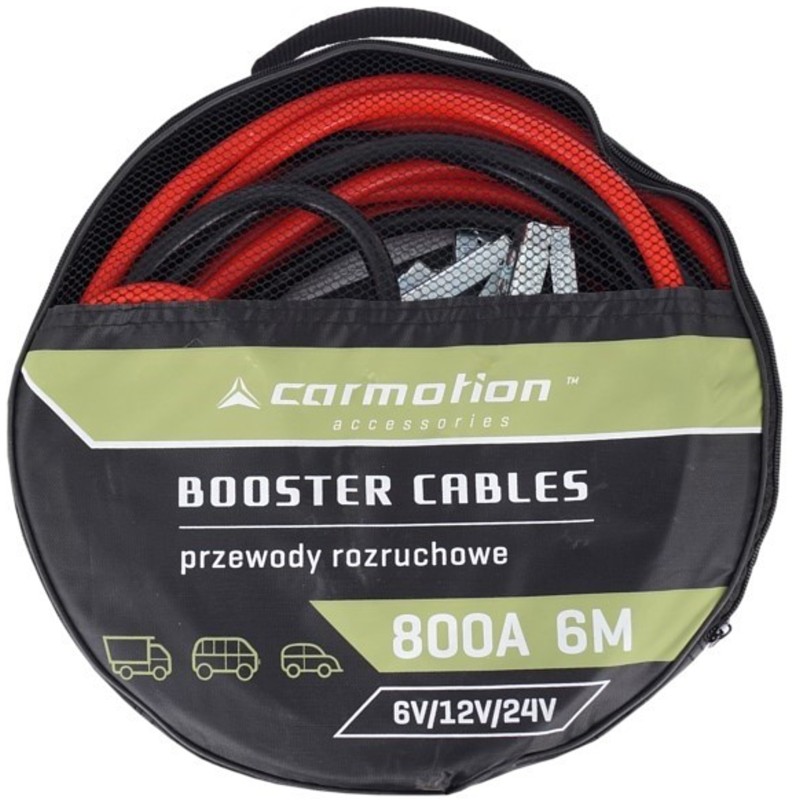 KABLE PRZEWODY ROZRUCHOWE 800A 6M