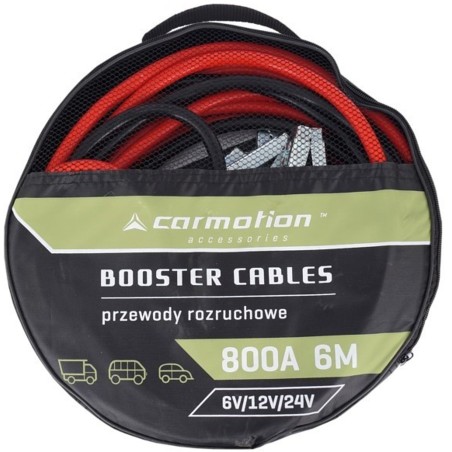 KABLE PRZEWODY ROZRUCHOWE 800A 6M