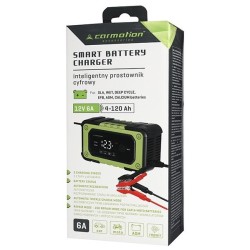 PROSTOWNIK SAMOCHODOWY AUTOMATYCZNY Z FUNCKJĄ NAPRAWY AKUMULATORA 12V 120Ah