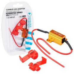 2x REZYSTOR OPORNIK CANBUS OSZUKIWACZ LED 6 OHM 25W