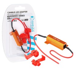 4x REZYSTOR OPORNIK CANBUS OSZUKIWACZ LED 8 OHM 50W