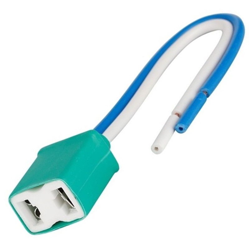 KOSTKA H7 CERAMICZNA GNIAZDO OPRAWA ŻARÓWKI Z PRZEWODAMI PROSTA H7 1 szt.