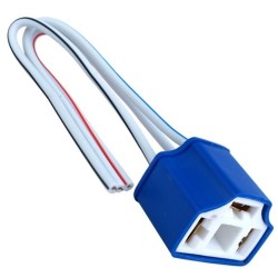 KOSTKA H4 CERAMICZNA GNIAZDO OPRAWA ŻARÓWKI Z PRZEWODAMI PROSTA H4 1 szt.