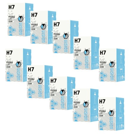 10x ŻARÓWKA VISION E4 55W 12V H7