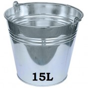 WIADRO METALOWWE OCYNKOWANE 15L