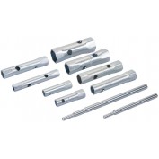 ZESTAW METRYCZNYCH KLUCZY RURKOWYCH 8szt.  8-22mm.
