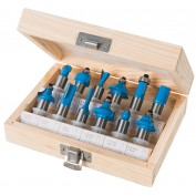 ZESTAW FREZÓW TCT 12 MM ( 12 SZT )
