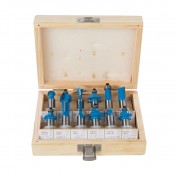 ZESTAW FREZÓW TCT 12 MM ( 12 SZT )