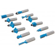 ZESTAW FREZÓW TCT 12 MM ( 12 SZT )